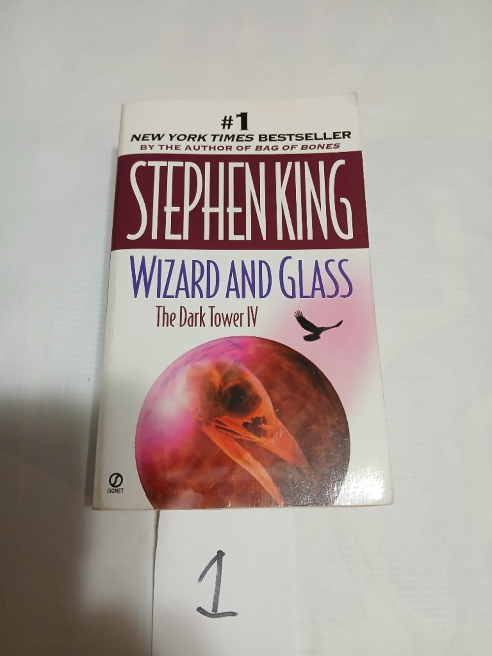 Stephen King Wizard and Glass The Dark Tower IV Signet Paperback Roland Deschain